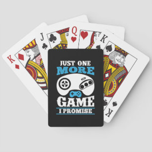 Jeu De Cartes Gift Gamer Juste Un Jeu De Plus Je Promets