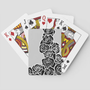 Jeu De Cartes Girly Vintage black roses
