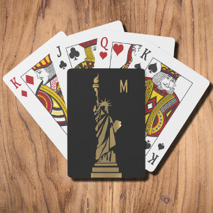 JEU DE CARTES GÎTE D'OR STATUE DE LIBERTÉ