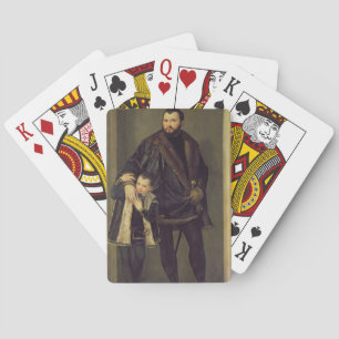 Jeu De Cartes Giuseppe da Porto and his Son Adriano, c.1555 (oil