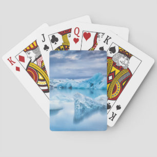 Jeu De Cartes Glace et neige   Lagune Jokulsarlon, Islande
