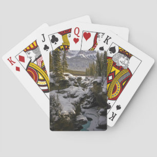Jeu De Cartes Glace et neige   Parc national Jasper Alberta, Can