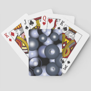 Jeu De Cartes Global Concentric Circle Orbital Art Abstrait