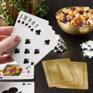 Jeu De Cartes Gol texture chatoyante iridescente