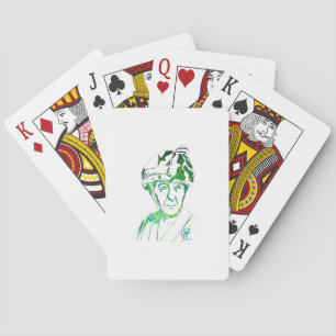 Jeu De Cartes Golda Meir Héros Art Graffiti