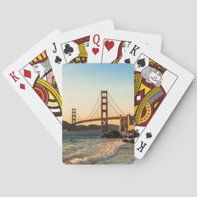 Jeu De Cartes Golden gate bridge, San Francisco (dos)