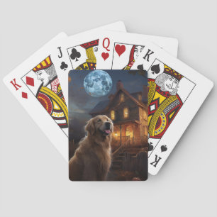 Jeu De Cartes Golden Retriever Halloween effroi