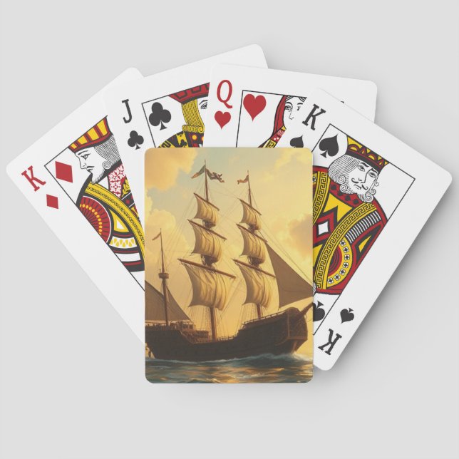 Jeu De Cartes Golden Ship (dos)