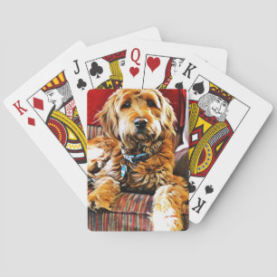 Jeu De Cartes Goldendoodle