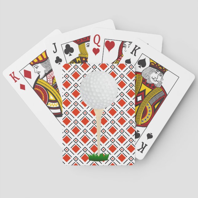 Jeu De Cartes Golf de Czervik d'Al (dos)