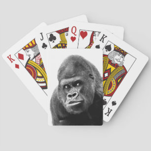 Jeu De Cartes Gorille noire blanche
