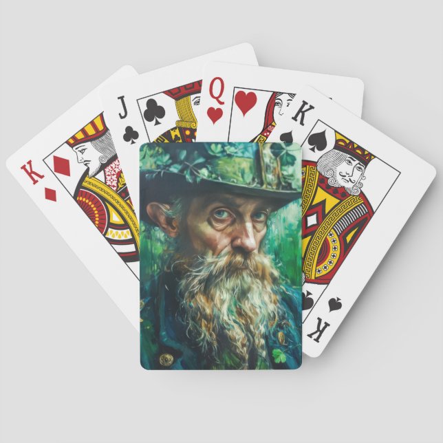 Jeu De Cartes Gothique Leprechaun (dos)