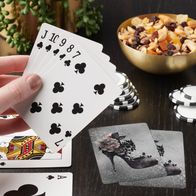 Jeu De Cartes Gothique Vogue | Muet Pastel Rose de la mode Stile (In Situ)