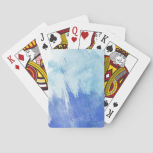 Jeu De Cartes grand arrière - plan aquarelle - aquarelle peintur
