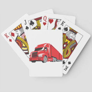 Jeu De Cartes Grand camion rouge