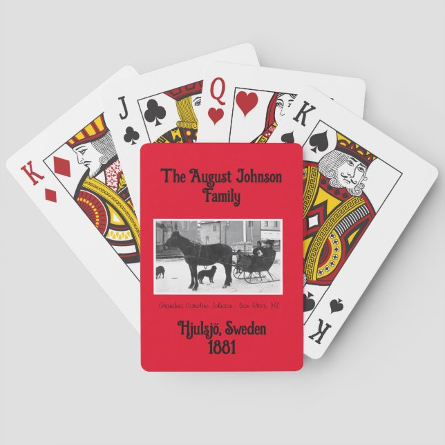 Jeu De Cartes Grand-mère Johnson (dos)