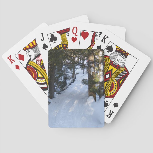 Jeu De Cartes Grand-parents Snowmobile Trail (dos)