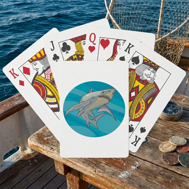 Jeu De Cartes Grand requin blanc (Créateur téléchargé)