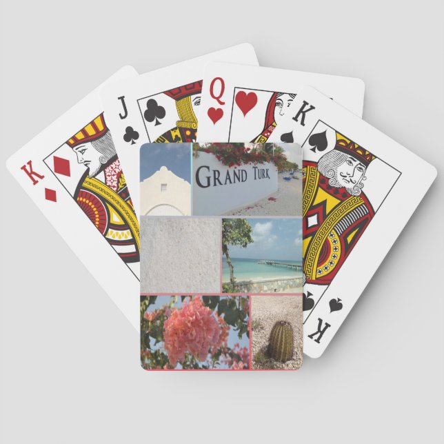 Jeu De Cartes Grand Turks et Caïques (dos)