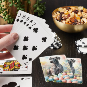 Jeu De Cartes Grande Danse avec oeufs de Pâques