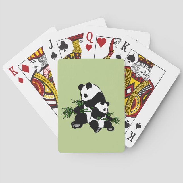 Jeu De Cartes Grandir en Panda (dos)