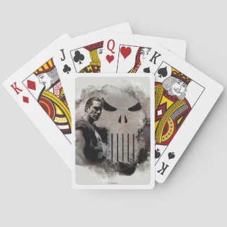 Jeu De Cartes Graphique de punisher et logo