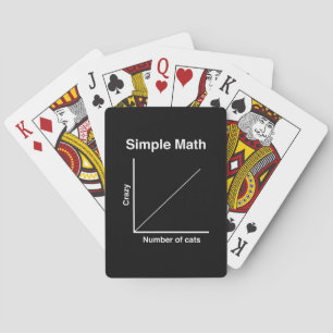 Jeu De Cartes Graphique fou de chat