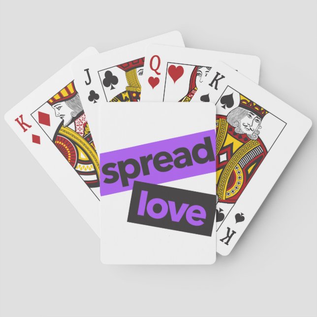 Jeu De Cartes Graphique moderne, urbain, dynamique, tendance Rép (dos)