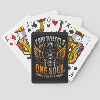 Jeu De Cartes Graphisme de liberté pour motards 🦅 🏍️