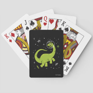 Jeu De Cartes Green Brontosaurus Dinos In Space