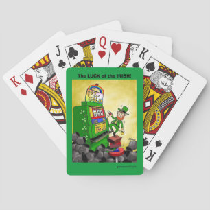 Jeu De Cartes Green Weenii "La chance des Irlandais" Jouer des c