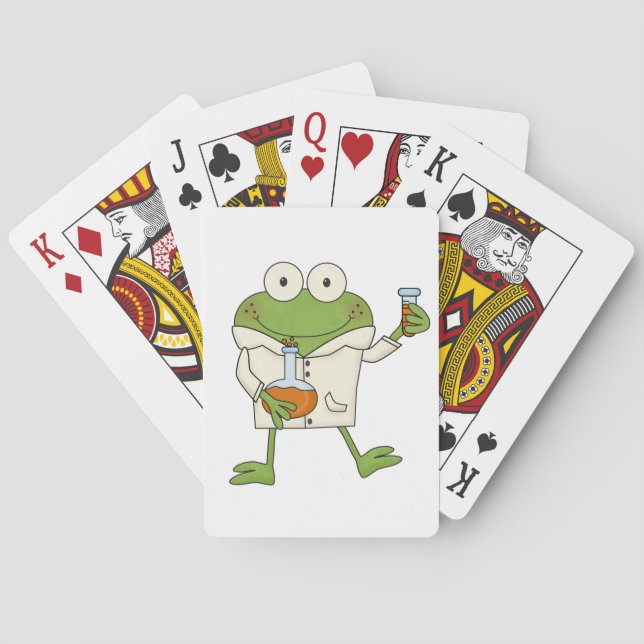 Jeu De Cartes Grenouille de laboratoire (dos)