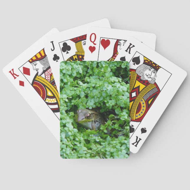 Jeu De Cartes Grenouille en trèfle (dos)