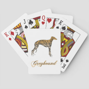 Jeu De Cartes Greyhound Red Brindle