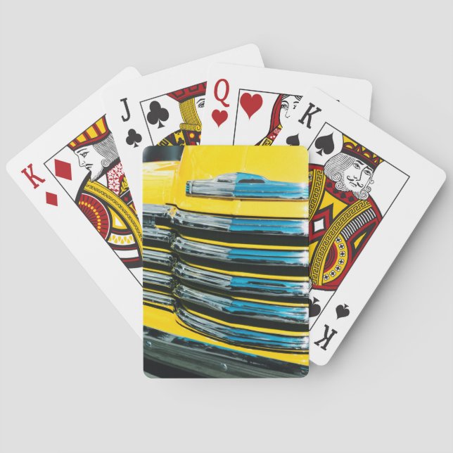 Jeu De Cartes Grill jaune (dos)