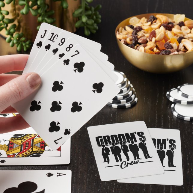 Jeu De Cartes Groom's Crew Groomsmen Bachelor Party (In Situ)