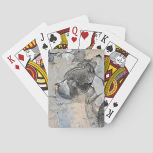 Jeu De Cartes Grunge Pitbull terrier