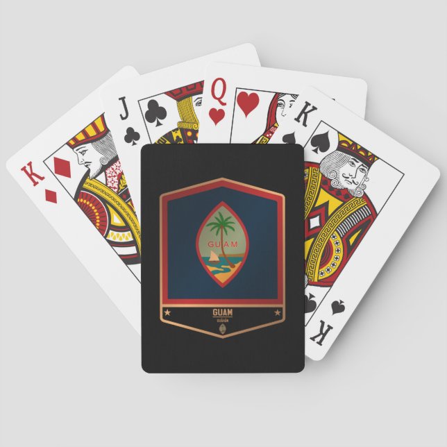 Jeu De Cartes Guam (dos)