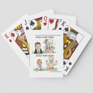 Jeu De Cartes Guerres froides de 1960 et 2014 Drôle