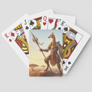 Jeu De Cartes Guerrier de girafe