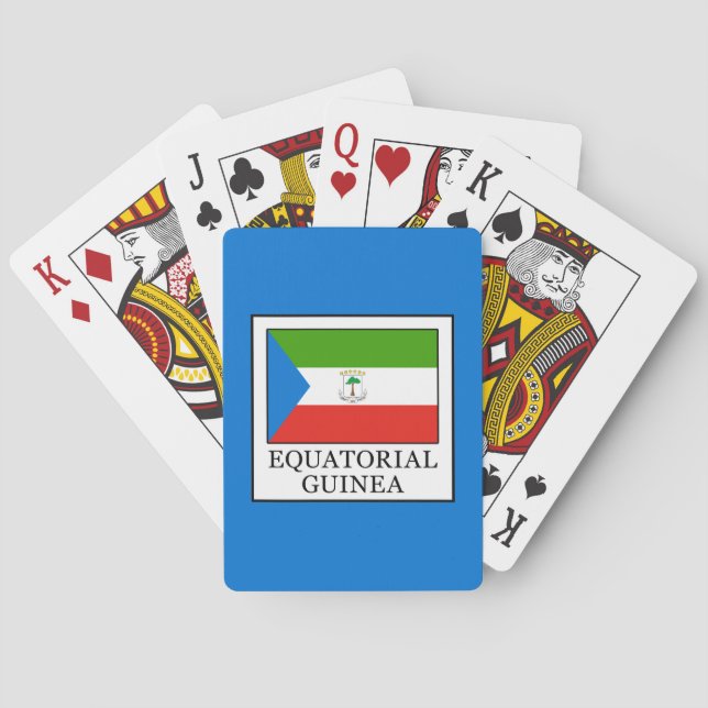 Jeu De Cartes Guinée équatoriale (dos)