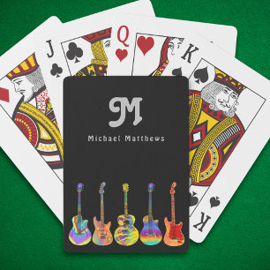 Jeu De Cartes Guitare personnalisée