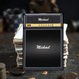 Jeu De Cartes Guitare Personnalisée Amp Musiciens Guitariste Roc