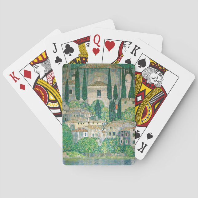 Jeu De Cartes Gustav Klimt - Église à Cassone (dos)