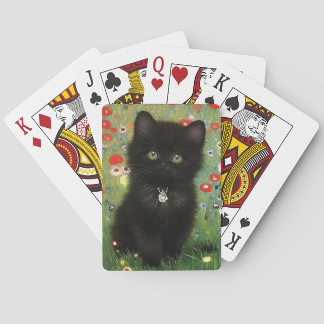 Jeu De Cartes Gustav Klimt Kitten (dos)