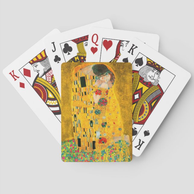 Jeu De Cartes Gustav Klimt Le Baiser (dos)