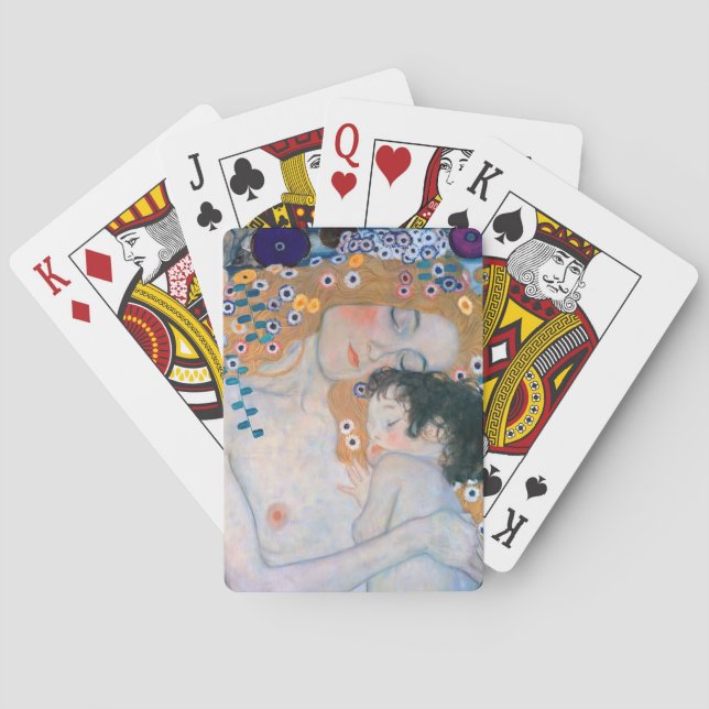 Jeu De Cartes Gustav Klimt - Mère et Enfant (dos)