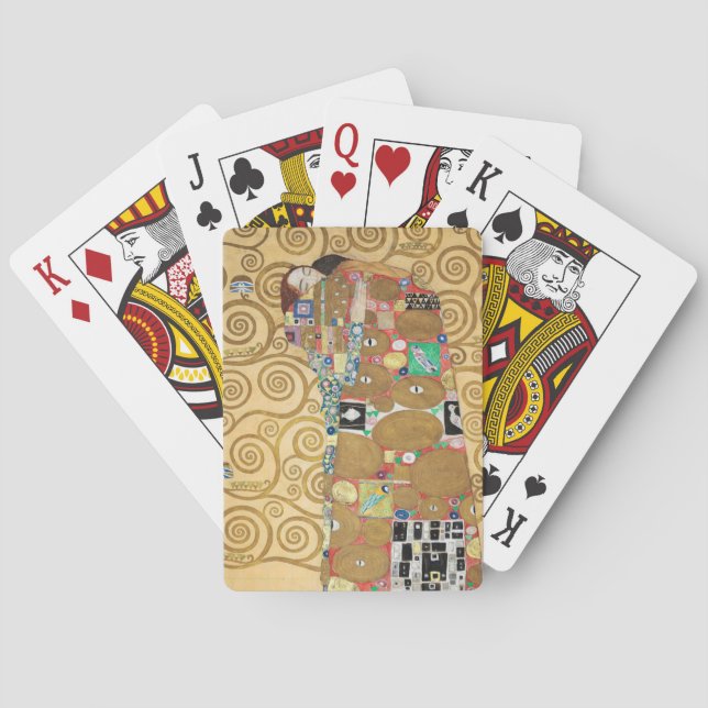 Jeu De Cartes Gustav Klimt - Réalisation, Stoclet Frieze (dos)