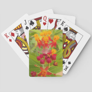 Jeu De Cartes Hakuna Matata adorable bourgeons de fleurs vert ro
