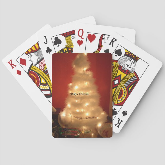 Jeu De Cartes Hakuna Matata Joyeux Noël blanc (dos)